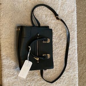 Park Ave Collection Black Purse with Gold Detail NWT
